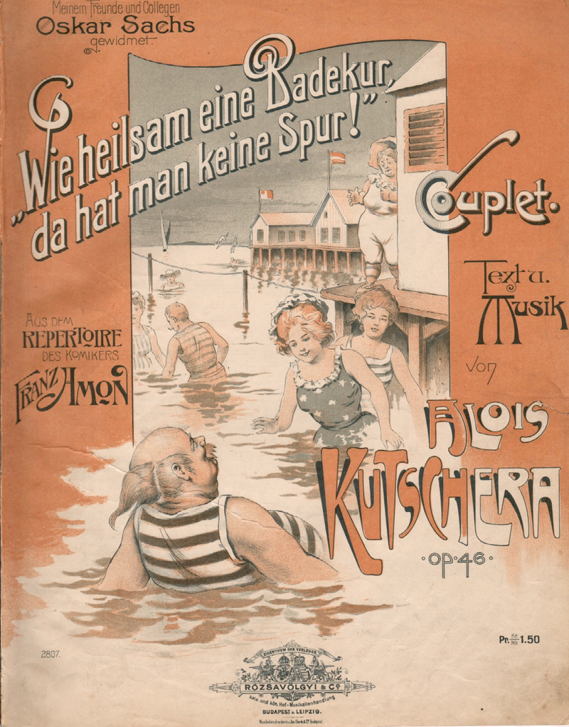 Illustration for article titled Cseresznyék a szomszéd kertjében – újabb kottacímlapok a századelőről